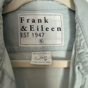 Frank & Eileen Soft Blue Denim Button-Up NWOT